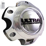 Ultra Motorsports Wheels Chrome Wheel Center Cap Caps # 89-9765 (4 CAPS) 6 LUG