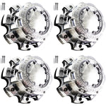 Ultra Wheels Chrome Custom Wheel Center Caps # 89-9880 / C800804 (4 CAPS)
