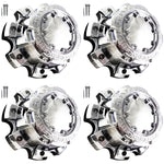 Ultra Wheels Chrome Custom Wheel Center Caps # 89-9880 / C800804 (4 CAPS)