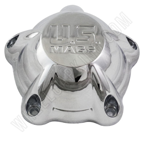 U.S. MAGS Wheels Chrome Custom Wheel Center Cap # 1002-13 / CAP M-696 (4 CAPS) - Wheelcapking