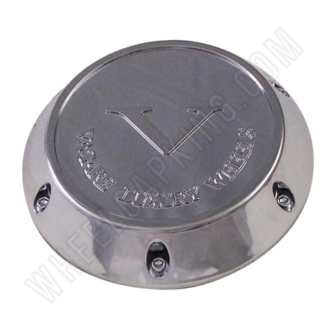 Vagare Wheels Chrome Custom Wheel Center Caps # C-203-1 / S1050-V6C (4 CAPS) - Wheelcapking