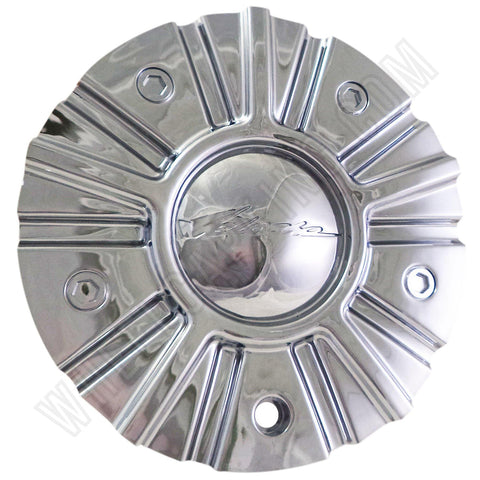 Veloche Wheels Chrome Custom Wheel Center Caps Set of 4 # C10995C / C007701CAP - Wheelcapking