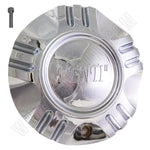 Venti Wheels Chrome Custom Wheel Center Caps # C-055-2-1 / S1050-NS01 (1 CAP) - Wheelcapking