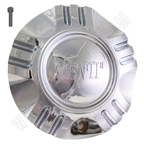 Venti Wheels Chrome Custom Wheel Center Caps # C-055-2-1 / S1050-NS01 (4 CAPS) - Wheelcapking