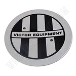Victor Equipment Wheels Silver / Black Custom Wheel Center Cap # C-E76 (4 CAPS) - Wheelcapking