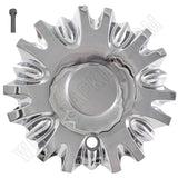 Vogue Wheels Chrome Custom Wheel Center Cap # 9150-15 / 407L190 (4 CAPS) - Wheelcapking