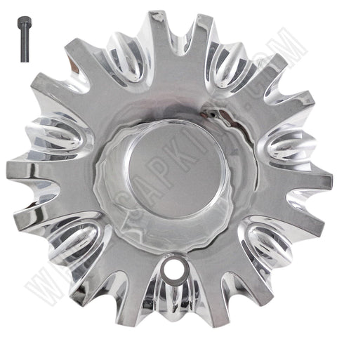 Vogue Wheels Chrome Custom Wheel Center Cap # 9150-15 / 407L190 (1 CAP) - Wheelcapking