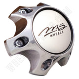MB Motorsports Wheels Chrome Custom Wheel Center Cap # BC-788 (1 CAP) - Wheelcapking