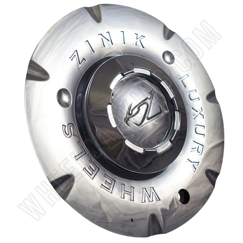 Zinik Wheels Chrome Custom Wheel Center Cap Caps Set of 4 # D U E / SI-CAP-Z147 NEW! - Wheelcapking