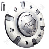 Zinik Wheels Chrome Custom Wheel Center Caps # Z-9/CAP-Z090 (4 CAPS)