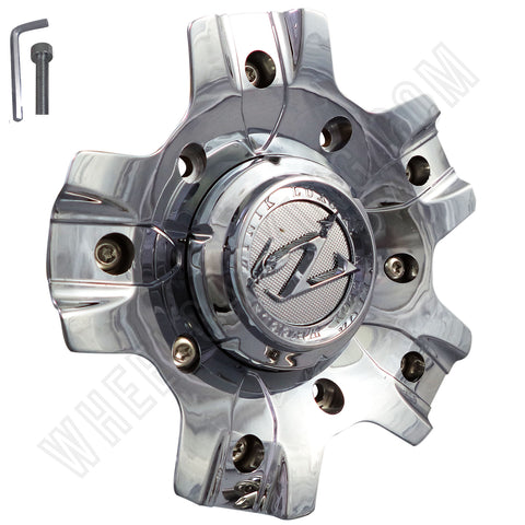 ZINIK MS-CAP-Z208 / Z21 Chrome Wheel Center Cap (1 CAP)