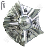 Boss Motorsports Series 348 Wheel Rim Center Cap # ACC 3314 06 SCREW ON (1 CAP) - Wheelcapking