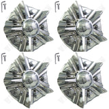 Boss Motorsports Series 348 Wheel Rim Center Cap # ACC 3314 06 SCREW ON (4 CAPS) - Wheelcapking