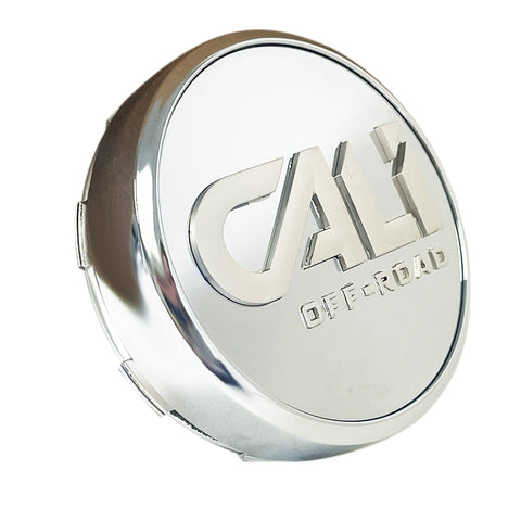 Cali Offroad Chrome Wheel Center Hub Cap # C109112C02 / 127220F-2 / 9112 6-135/6-139.7 (4 CAPS)