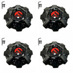 Fuel Offroad Wheels Gloss Black Custom Wheel Center Cap Caps # 1001-79GBQ (4 CAPS)