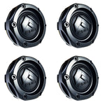 Fuel Offroad Wheels Flat Black / Black Logo Custom Wheel Center Cap # 1003-46MBMB (4 CAPS) NEW