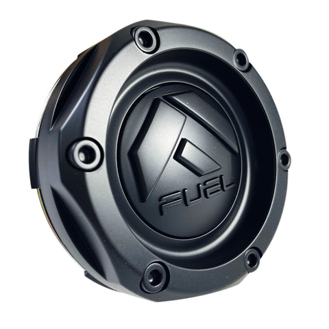 Fuel Offroad Wheels Flat Black / Black Logo Custom Wheel Center Cap # 1003-46MBMB (1 CAP) NEW