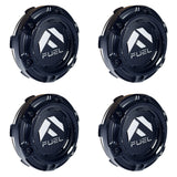 Fuel Offroad Wheels Gloss / Black Rivets Center Cap # 1004-69BLD (4 CAPS)