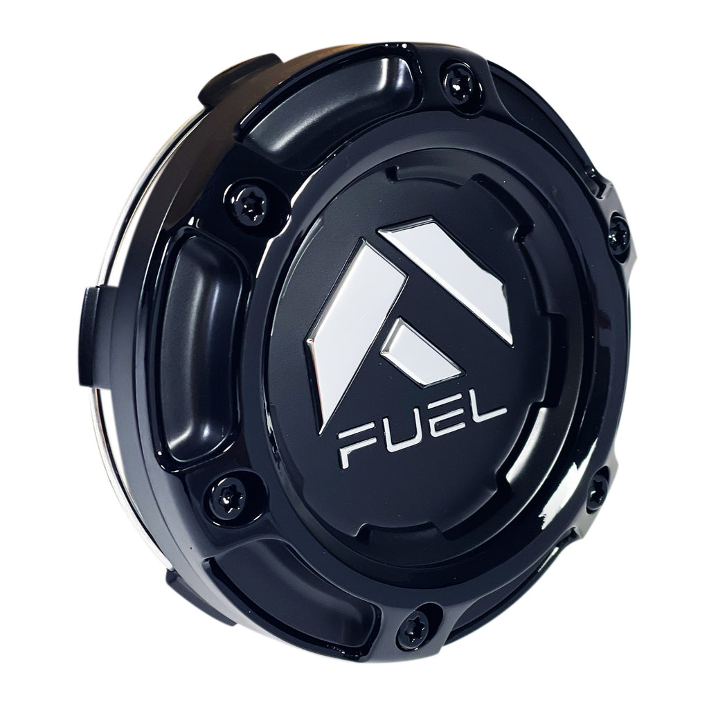 Fuel Rims Caps Fuel Offroad Wheels Gloss / Black Rivets Center Cap # 1004-69BLD (1 CA ...