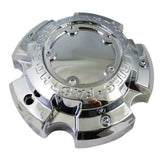 Fast HD Wheels Chrome Custom Wheel Center Caps # 89-9850 (1 CAP) - Wheelcapking