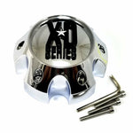 KMC XD Series Wheels # 1079L145 Chrome Custom Wheel Center Cap (1 Cap)