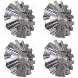 Lexani Wheels Chrome Custom Wheel Center Cap # C-112 / C-614T (4 CAPS)