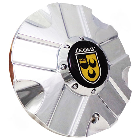 Lexani Wheels Chrome Custom Wheel Center Cap 'STERLING' # L-CAP-05 (4 CAPS)