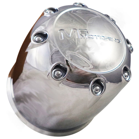 MB Motorsports Wheels 89-8125 Chrome Custom Wheel Center Caps (1 CAP) 6 LUG