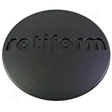 RotiForm Flat Black Custom Wheel Center Caps # 1003-40MB (1 CAP) - Wheelcapking