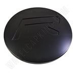 Rovos Wheels Satin Black Custom Wheel Center Cap # SB (4 CAPS) - Wheelcapking
