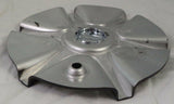 Strada Wheels Gloss Black / Silver Custom Wheel Center Cap Caps # S07 (1 CAP) - Wheelcapking