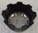 2 Crave Wheels Chrome / Black Custom Wheel Center Cap 8-LUG (4 CAPS) W/Screws - Wheelcapking