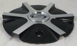 Strada Wheels Gloss Black / Silver Custom Wheel Center Cap Caps # S07 (1 CAP) - Wheelcapking