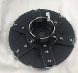DUB Wheels Big Homie Chrome on Black Wheel Center Cap # 3810-11 (4 CAPS) - Wheelcapking