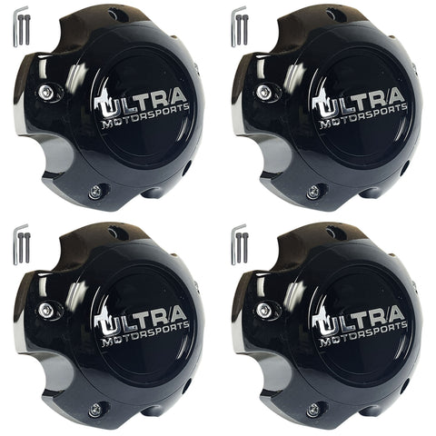 ULTRA Motorsports Chrome Wheel Center Cap #89-9865 – Fits 6 Lug Chevy Trucks – Single