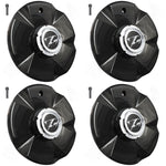 Zinik Wheels Gloss Black Custom Wheel Center Caps # Z20 / SY-CAP (4 CAPS)