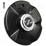 Zinik Wheels Gloss Black Custom Wheel Center Caps # Z20 / SY-CAP (4 CAPS)