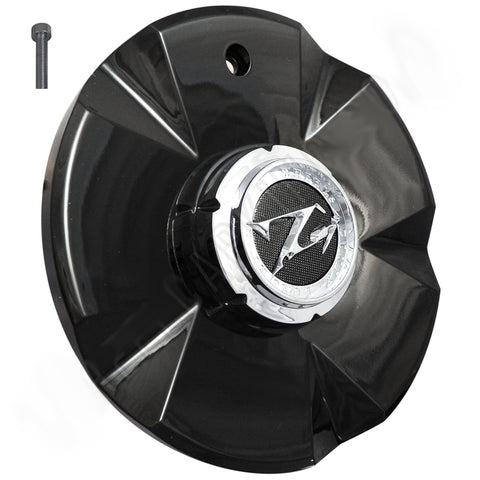 Zinik Wheels Gloss Black Custom Wheel Center Caps # Z20 / SY-CAP (1 CAP)